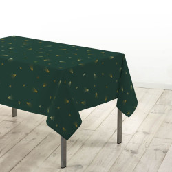 NAPPE SAPIN VERT/OR 150x240CM POLYESTER