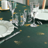 NAPPE SAPIN VERT/OR 150x240CM POLYESTER
