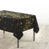 NAPPE CONSTELLATION NOIR/OR 150x240CM