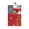 NAPPE CONSTELLATION ROUGE/OR 150x240CM NAPPE CONSTELLATION ROUGE/OR 150x240CM