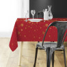 Nappe de Fête Rectangulaire Rouge / Or – Flocons Imprimés Métallisés 150 x 300 cm Nappe de Fête Rectangulaire Rouge / Or – Flocons Imprimés Métallisés 150 x 300 cm