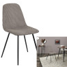 CHAISE COTELE SCOTT TAUPE CHAISE COTELE SCOTT TAUPE