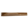 Centre de Table en Teck Massif – Forme Naturelle Allongée (50 x 17 x 6 cm)