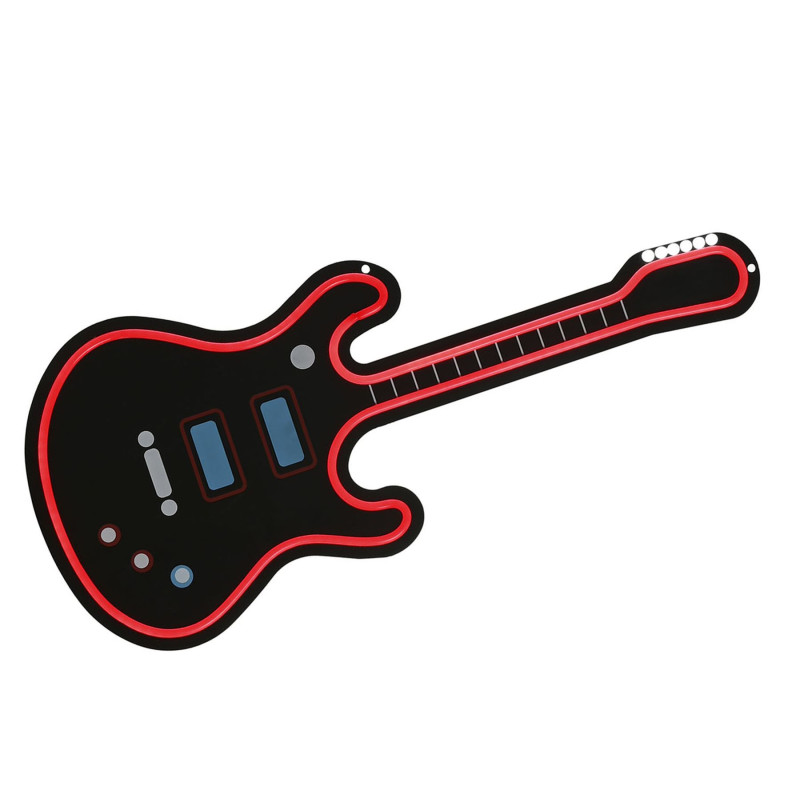 DÉCORATION LUMINEUSE "GUITARE" 28x63