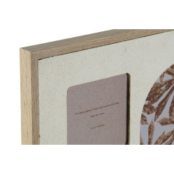 CADRE PELE MELE 5 PHOTOS 34X2X39 BEIGE