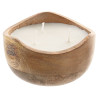BOUGIE CIRE DE SOJA 12X12X7 225 3MECHES