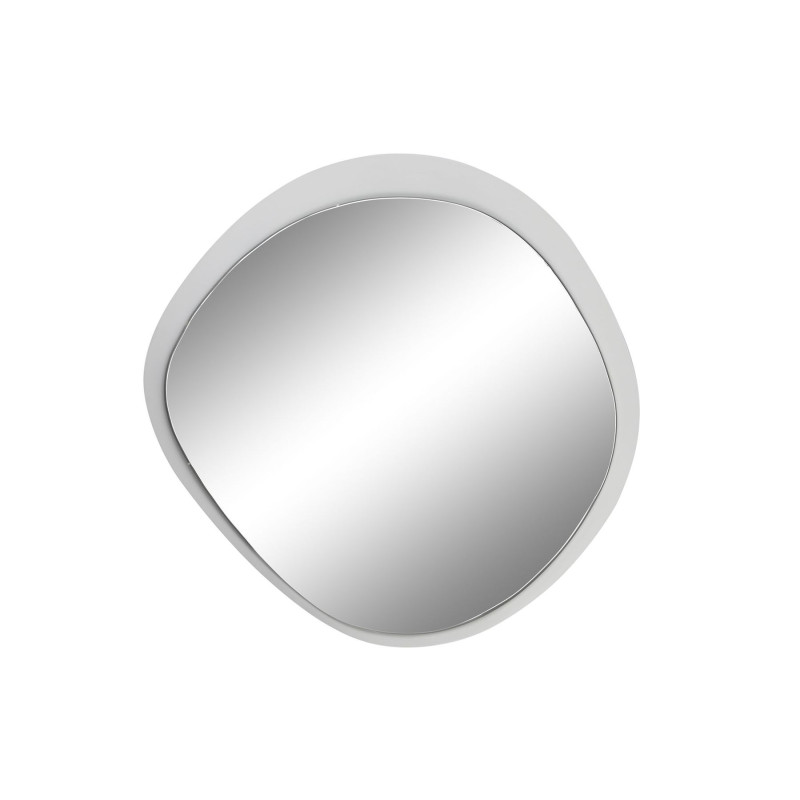 MIROIR MÉTAL BLANC ORGANIC 64X4,5X62 MIROIR MÉTAL BLANC ORGANIC 64X4,5X62