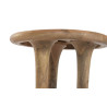 Table d'Appoint Ronde en Bois de Manguier – Style Industriel (D. 45 x 50 cm) Table d'Appoint Ronde en Bois de Manguier – Style Industriel (D. 45 x 50 cm)