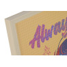 TABLEAU NEON "ANDY" LED 63X3X93 PEINT MA