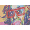 TABLEAU NEON "ANDY" LED 63X3X93 PEINT MA