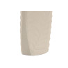 VASE MÉTAL FEUILLE BLANC 26X11X41