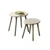 TABLE BASSE RONDE BS ET CANNA