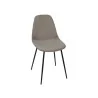 Chaise Design Côtelée SCOTT Taupe – Tissu Velours Côtelé Confortable L54 x H85 cm Chaise Design Côtelée SCOTT Taupe – Tissu Velours Côtelé Confortable L54 x H85 cm