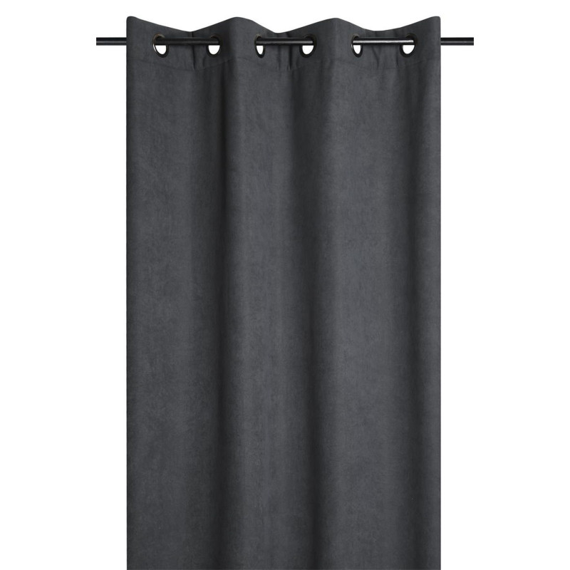 RIDEAU POLAIRE HARVARD ANTHRACITE 140X26