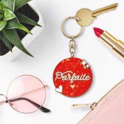 PORTE CLES PAILLETTES PARFAITE
