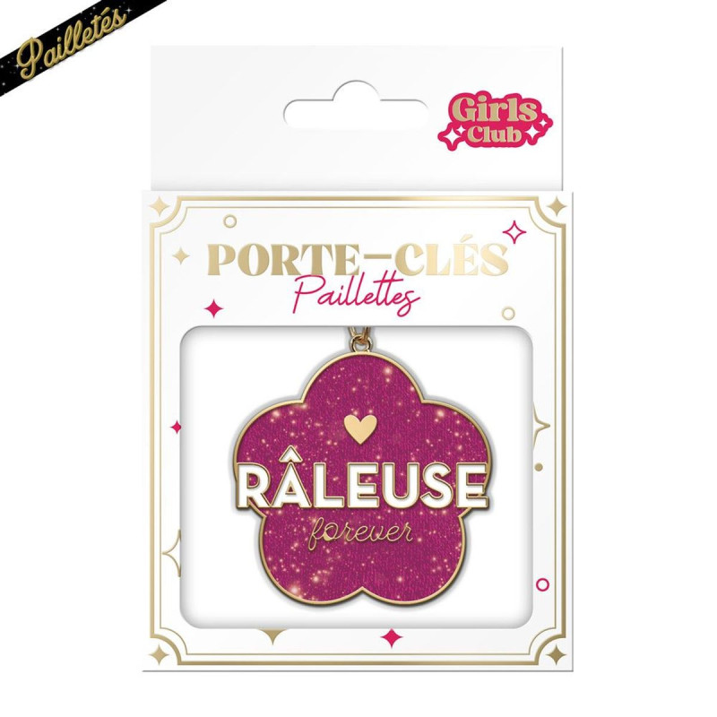 PORTE CLES PAILLETTES RALEUSE PORTE CLES PAILLETTES RALEUSE