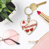 PORTE CLES PAILLETTES PRINCESSE