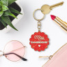 PORTE CLES PAILLETTES EMMERDEUSE