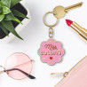 PORTE CLES PAILLETTES COCOTTE