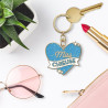 Porte-Clés "Miss Chieuse" en Métal Pailleté | Accessoire Cœur et Humour Porte-Clés "Miss Chieuse" en Métal Pailleté | Accessoire Cœur et Humour