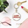 PORTE CLES PAILLETTES CASSE COUILLE PORTE CLES PAILLETTES CASSE COUILLE