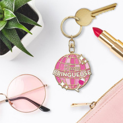 PORTE CLES PAILLETTES BRINGUEUSE
