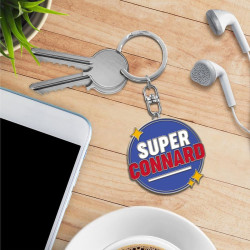 PORTE CLES METAL SUPER CONNARD