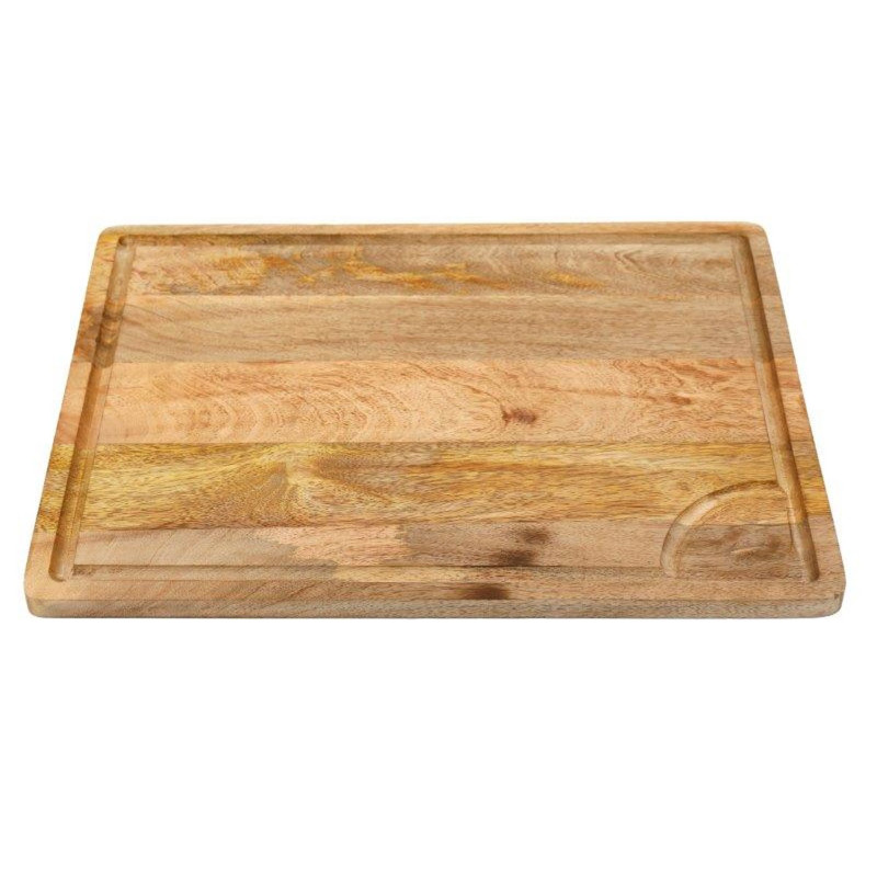 PLANCHE A VIANDE MANGUIER 40X50CM PLANCHE A VIANDE MANGUIER 40X50CM