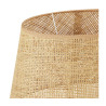 ABAT-JOUR.OVALE NATUREL H30CM