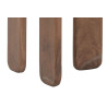 TABLE AUXIL ABSTRAIT 40X40X50 MANGUIER M