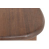 TABLE AUXIL ABSTRAIT 40X40X50 MANGUIER M