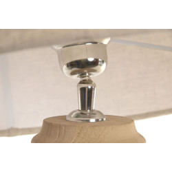 LAMPE DE TABLE MANGUIER ABJ LIN 40X40X6