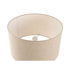 LAMPE DE TABLE MANGUIER ABJ LIN 40X40X6