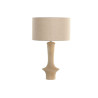 Lampe de Table en Manguier Sculpté et Abat-jour Cylindrique Lin (D40x65 cm) Lampe de Table en Manguier Sculpté et Abat-jour Cylindrique Lin (D40x65 cm)