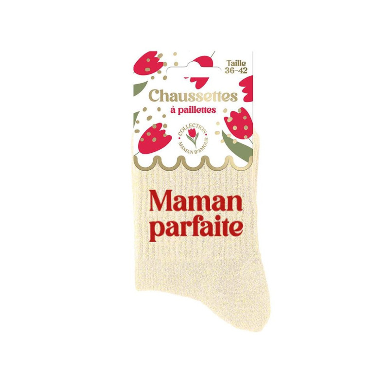 CHAUSSETTES PAILLETTES MAMAN PARFAITE CHAUSSETTES PAILLETTES MAMAN PARFAITE