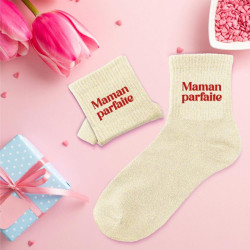 CHAUSSETTES PAILLETTES MAMAN PARFAITE