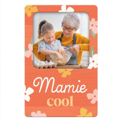MAGNET BOIS PHOTO MAMIE COOL
