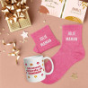 COFFRET MUG/CHAUSSETTES JOLIE MAMAN PAIL COFFRET MUG/CHAUSSETTES JOLIE MAMAN PAIL