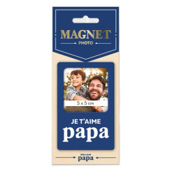 MAGNET PHOTO PAPA JE T AIME