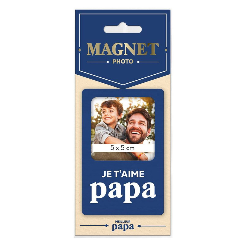 MAGNET PHOTO PAPA JE T AIME