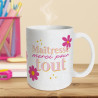 MUG PAILLETTES MAITRESSE MERCI POUR TOUT MUG PAILLETTES MAITRESSE MERCI POUR TOUT
