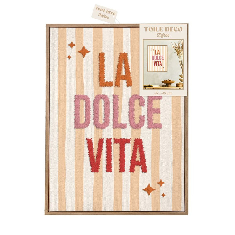 TOILE TUFTEE LA DOLCE VITA TOILE TUFTEE LA DOLCE VITA