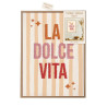 TOILE TUFTEE LA DOLCE VITA