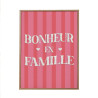 TOILE TUFTEE BONHEUR EN FAMILLE