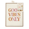 TOILE TUFTEE GOOD VIBES ONLY