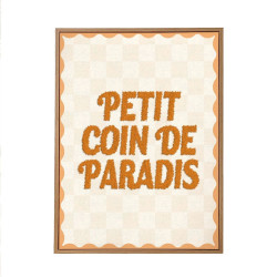 TOILE TUFTEE PETIT COIN DE PARADIS