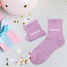 CHAUSSETTES PAILLETTES DUO PRINCESSE CON