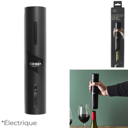 Tire-Bouchon Électrique en Inox | Ouvre-Bouteille Automatique