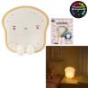 Veilleuse Brioche KAWAII | Lampe de Nuit Couleur Changeante pour Enfant