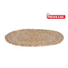 Set table ovale osier 40x30cm